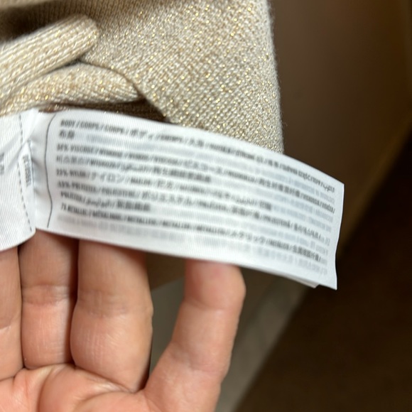 Abercrombie and Fitch Long Sleeve One-Shoulder  Sweater Mini Dress Size Medium - Picture 6 of 6